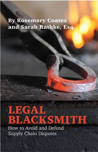 Book Review: Legal Blacksmith: How to Avoid and Defend Supply Chain Disputes